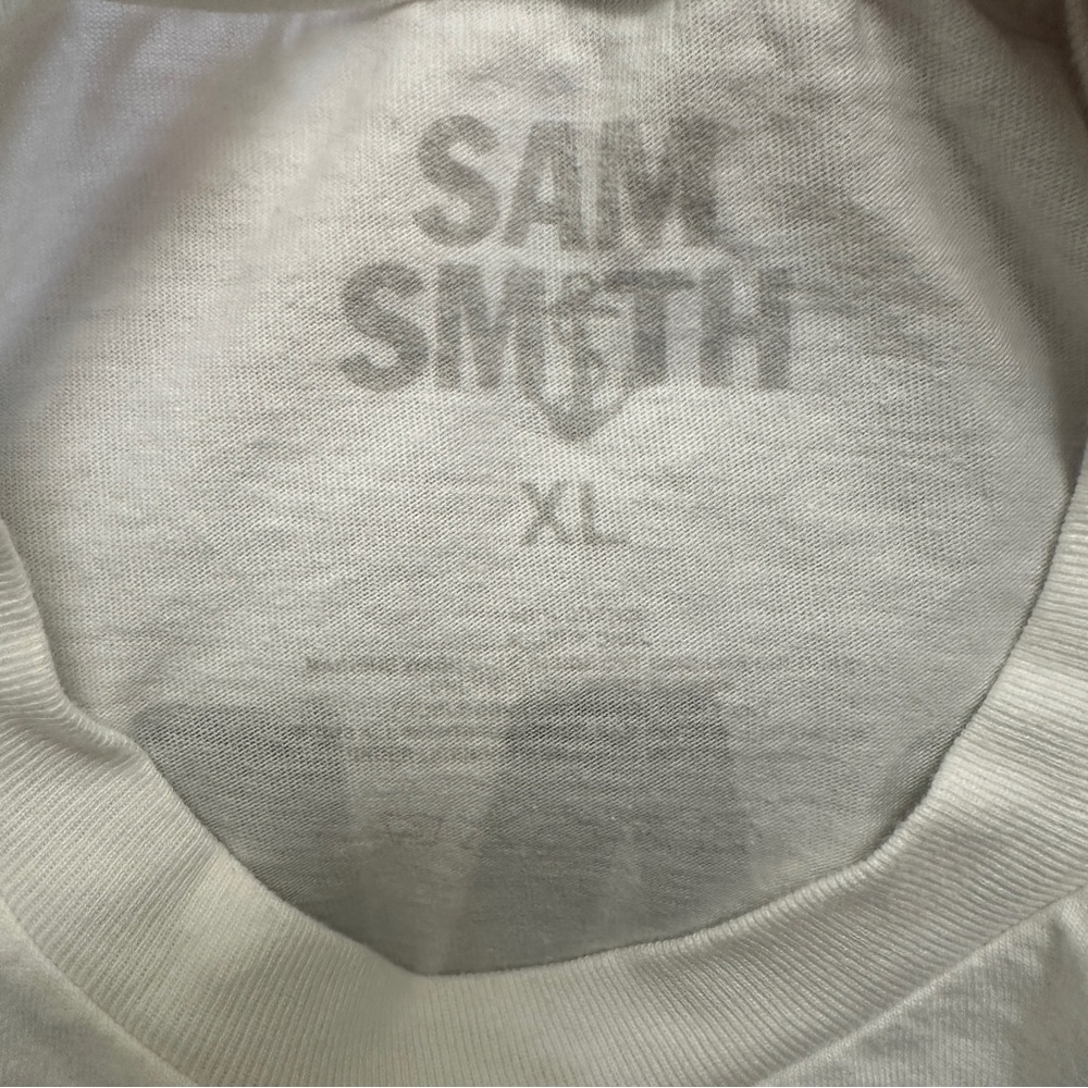 Sam Smith Tour Concert Monochrome Selfie Photobooth Graphic Men's Tee Tshirt XL - Picture 5 of 5